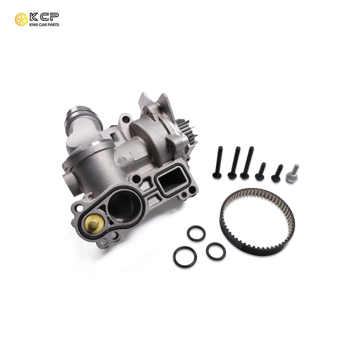 P682 - Water pump Water Pump Thermostat Kit HEPU For 1.8T and 2.0T TSI VW Golf MK6 GTI, Tiguan, Passat, Audi A1, A3, A4, A5 06H121026