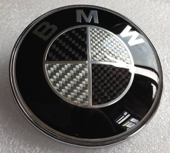 BMW Badge Black 74mm Bonnet Hood Self Adhesive Sticker Emblem for E46 E39 E38 E90 E60 Z3 Z4 X3 X5 X6