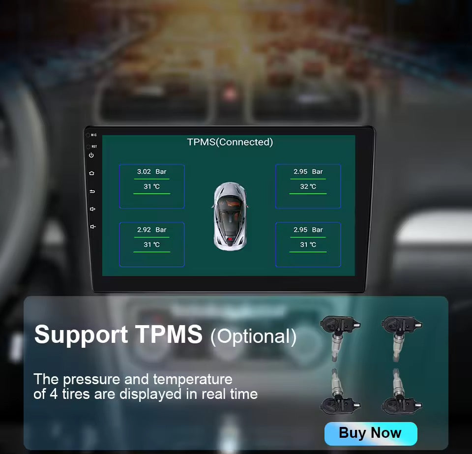 9” Car Stereo 4+64G For 2015-2023 TOYOTA HILUX Supports Apple CarPlay Android Auto Reverse Camera GPS NZ Map Android 12 Radio BT Hands Free Calls