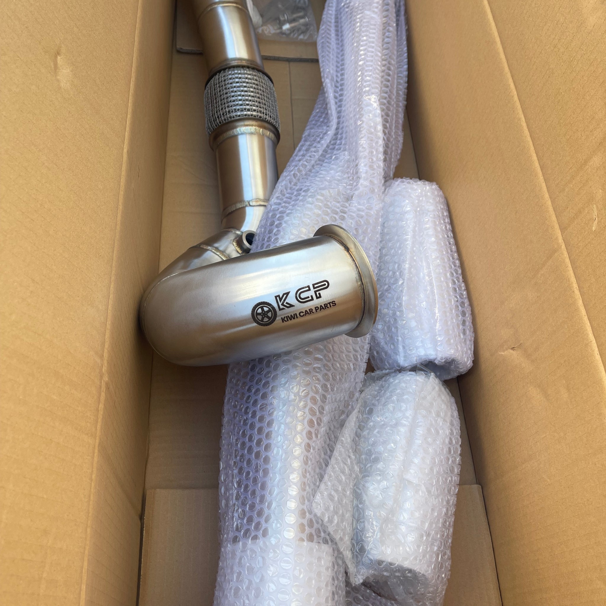 Audi S3 8V VW Golf 7R 3.5” Exhaust Downpipe Catless 2.0 AE888