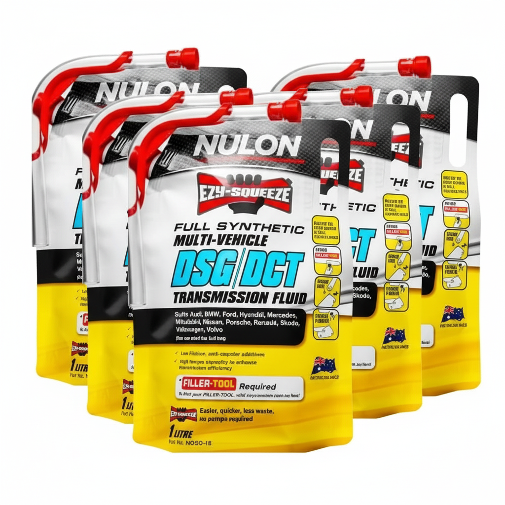 5 x 1L Nulon Full Synthetic Multi-Vehicle DSG/ DCT Transmission Fluid For Audi A3 S3 VW Golf GTI R32 Golf 6R BMW DCT
Buy online nz stock Auckland warehouse fast shipping