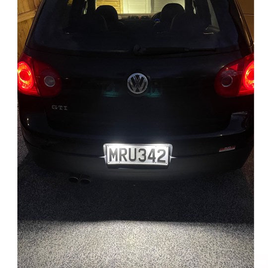 LED Number Plate Lights For MK5 GTI MK6 Golf 5 Golf 6 7 8 Xenon White Led Number License Plate Light Kit Canbus Error Free Car-Styling