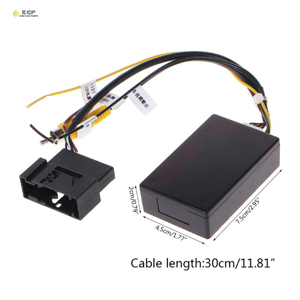 12V RGB to AV Reverse Camera Decoder High Definition Transmission Aftermarket Car Stereo for VW RCD510/RNS510/RNS315 Rear View