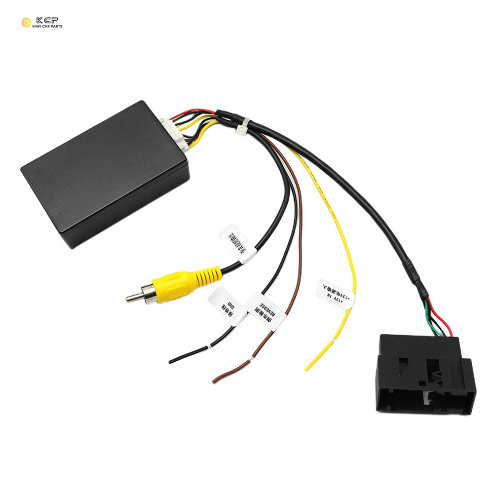 12V RGB to AV Reverse Camera Decoder High Definition Transmission Aftermarket Car Stereo for VW RCD510/RNS510/RNS315 Rear View