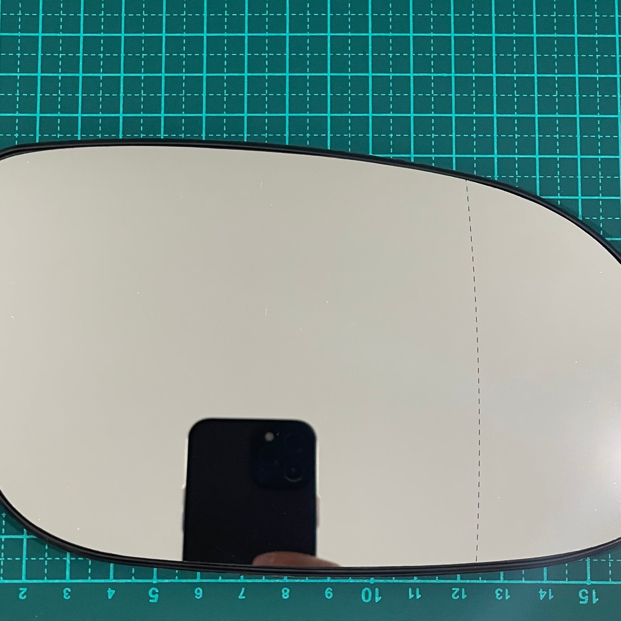 Right Hand Wide Angle Heated Mirror Glass for MERCEDES BENZ CLK 1997-2008 / SLK 1996-2004 / A-CLASS 1997-2004 (not fit for R171 , R230 )