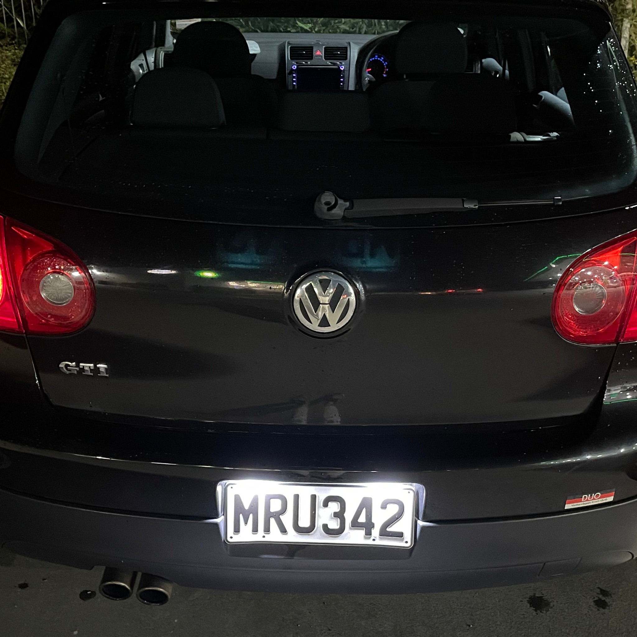 LED Number Plate Lights For MK5 GTI MK6 Golf 5 Golf 6 7 8 Xenon White Led Number License Plate Light Kit Canbus Error Free Car-Styling