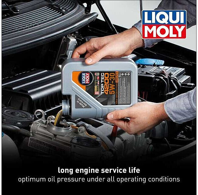 Liqui Moly Top Tec 4200 5W-30 New Generation Engine Oil (1L) | Premium Longlife III