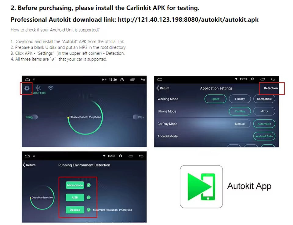 Carlinkit Wireless CarPlay Adapter Wireless Android Auto Dongle for Modify Android Screen Car Ariplay Smart Link IOS15