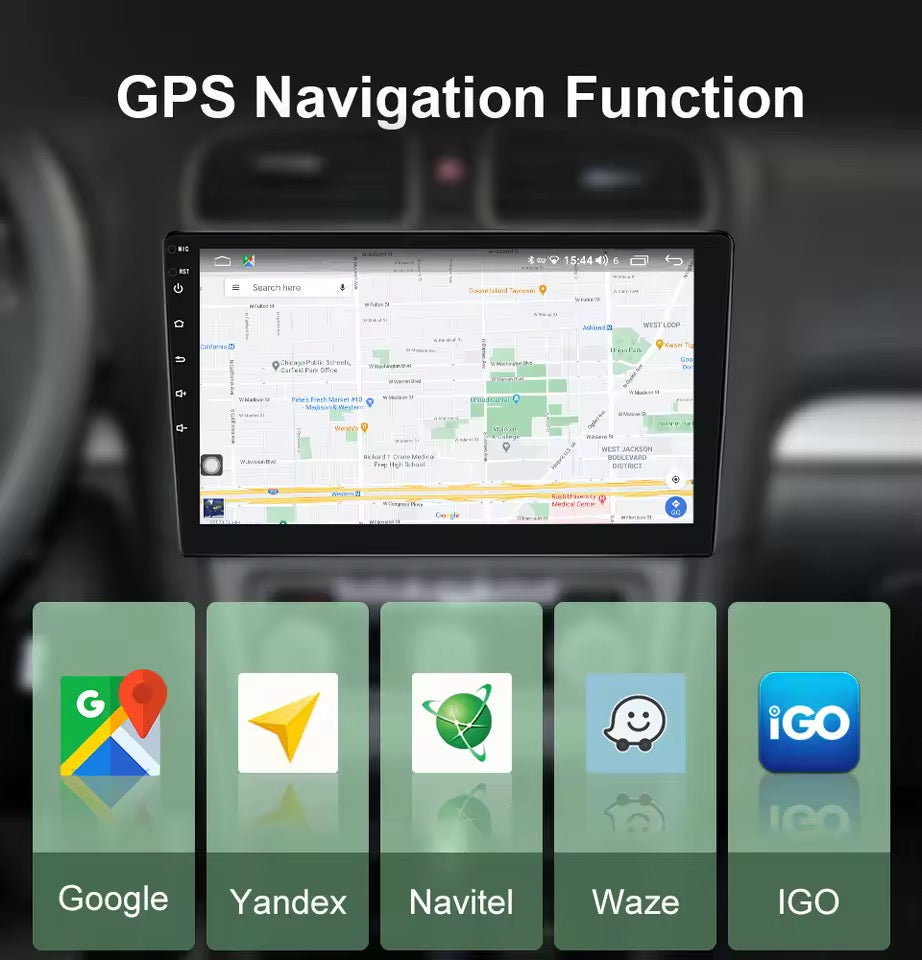 9” Car Stereo 4+64G For 2015-2023 TOYOTA HILUX Supports Apple CarPlay Android Auto Reverse Camera GPS NZ Map Android 12 Radio BT Hands Free Calls