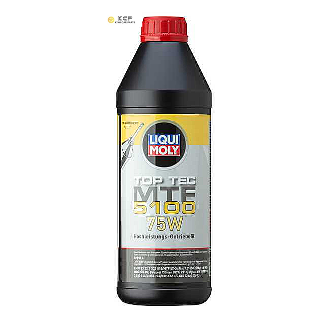 LIQUI MOLY Top Tec MTF 5100 75W Premium Manual Transmission Fluid (1L) SKU 20842 Buy x 2 Bottles For DQ200 dsg gearbox 