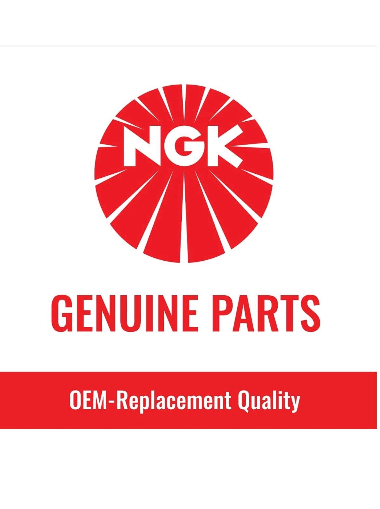 NGK 2.0T Spark Plugs Set of 4 Suitable For VW Audi NGK BKR7EIX (NGK 2667) 06H905601A, 101905631B