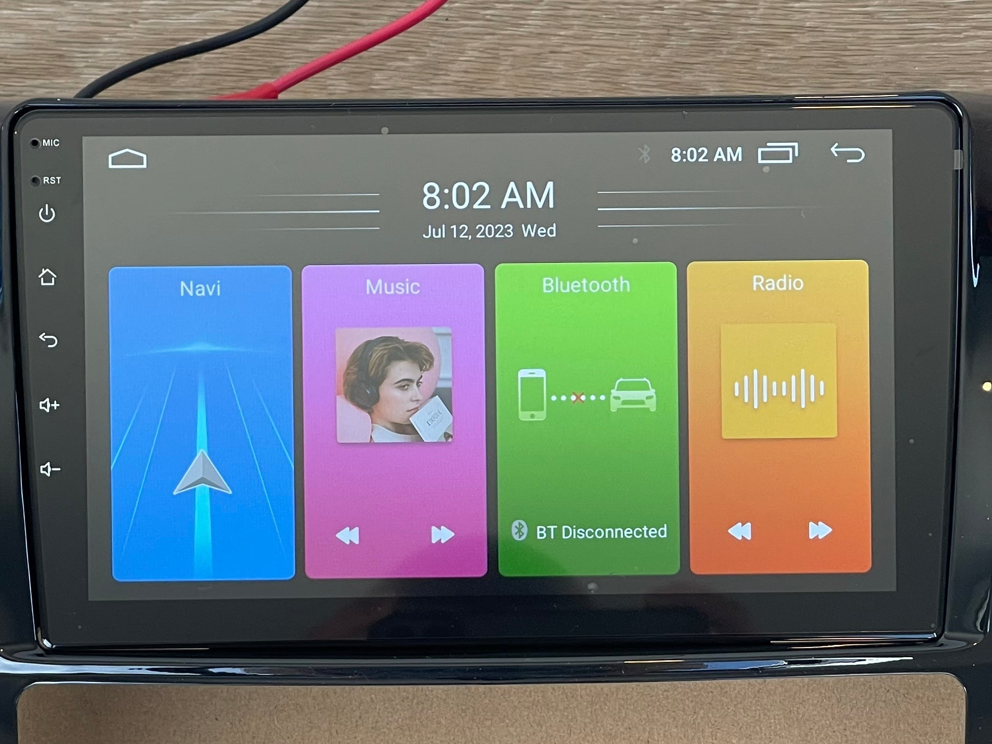 9” Car Stereo 4+64G For 2015-2023 TOYOTA HILUX Supports Apple CarPlay Android Auto Reverse Camera GPS NZ Map Android 12 Radio BT Hands Free Calls