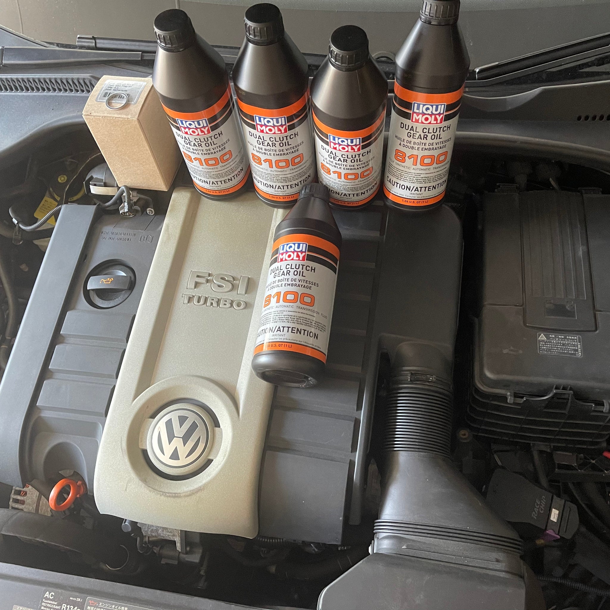 **SPECIAL** KCP DSG Full Service Kit + Filling Tool For VW Golf GTI Audi A3 02E DQ250 MK5 MK6 MK7 GTI R DSG Oil DCT Gearbox LIQUI MOLY 8100