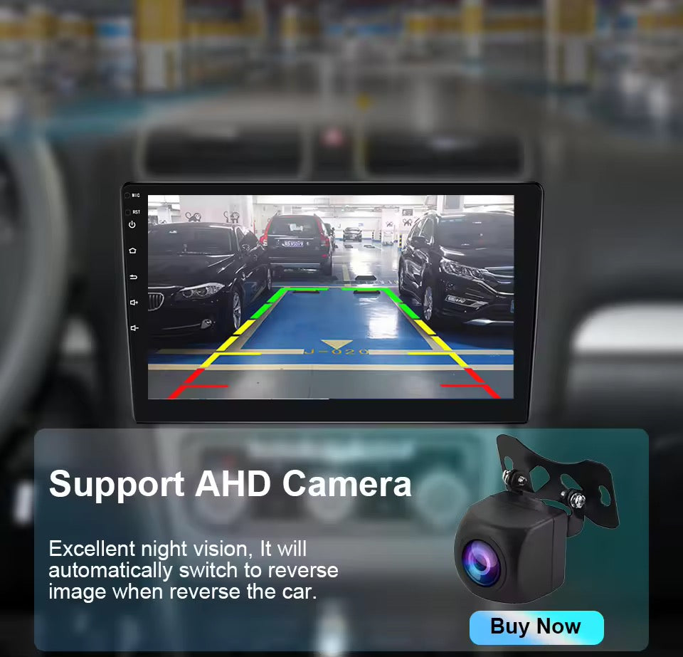 9” Car Stereo 4+64G For 2015-2023 TOYOTA HILUX Supports Apple CarPlay Android Auto Reverse Camera GPS NZ Map Android 12 Radio BT Hands Free Calls