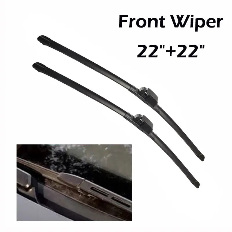 Front Wiper Blades Suitable For Audi A4 B7 S4 RS4 2004 - 2008 Windshield Windscreen Front Window 22"+22" 3397009016