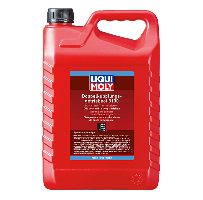LIQUI MOLY 8100 DSG DCT Oil 5L For VW Audi DSG BMW DCT DUAL CLUTCH Gear boxes Transmission Oil
