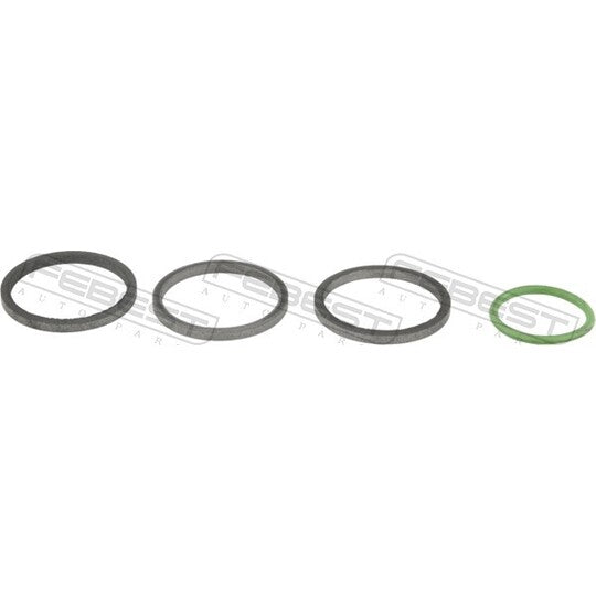 17410-CCZA-KIT - Seal Ring, oil pressure regulating valve
 3 x Oil control 'O' rings on the inside of the side cover Audi A3 A4 VW Golf 5 MK5 GTI GTX Passat EA113 2.0T FSI TFSI 06F198107A 06F198107 A 06F 198 107 A 06F198107 A