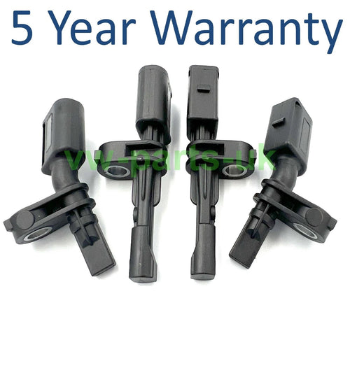 Kumu
4x OEM ABS Wheel Speed Sensors WHT003864 6Q0927803A 6Q0927804A VW Audi Skoda