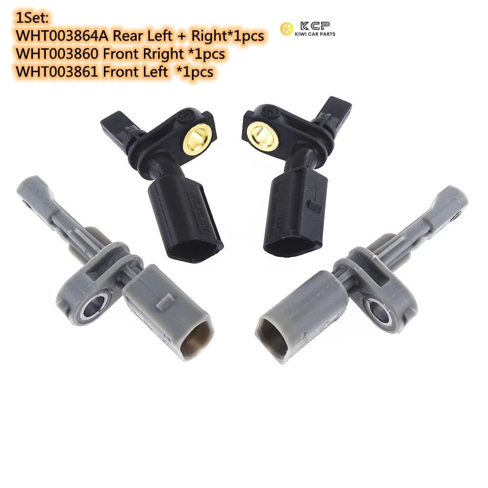 Set of 4 x ABS Wheel Speed Sensor Kit For VW Passat Golf MK7 GTI Audi ...