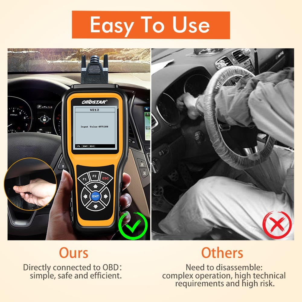 OBDSTAR X300M Special For Mileage Correction Cluster Calibration Adjustment Tool and OBDII Suit for VAG Group AUDI / VW / SKODA/ SEAT, Support MQB VAG