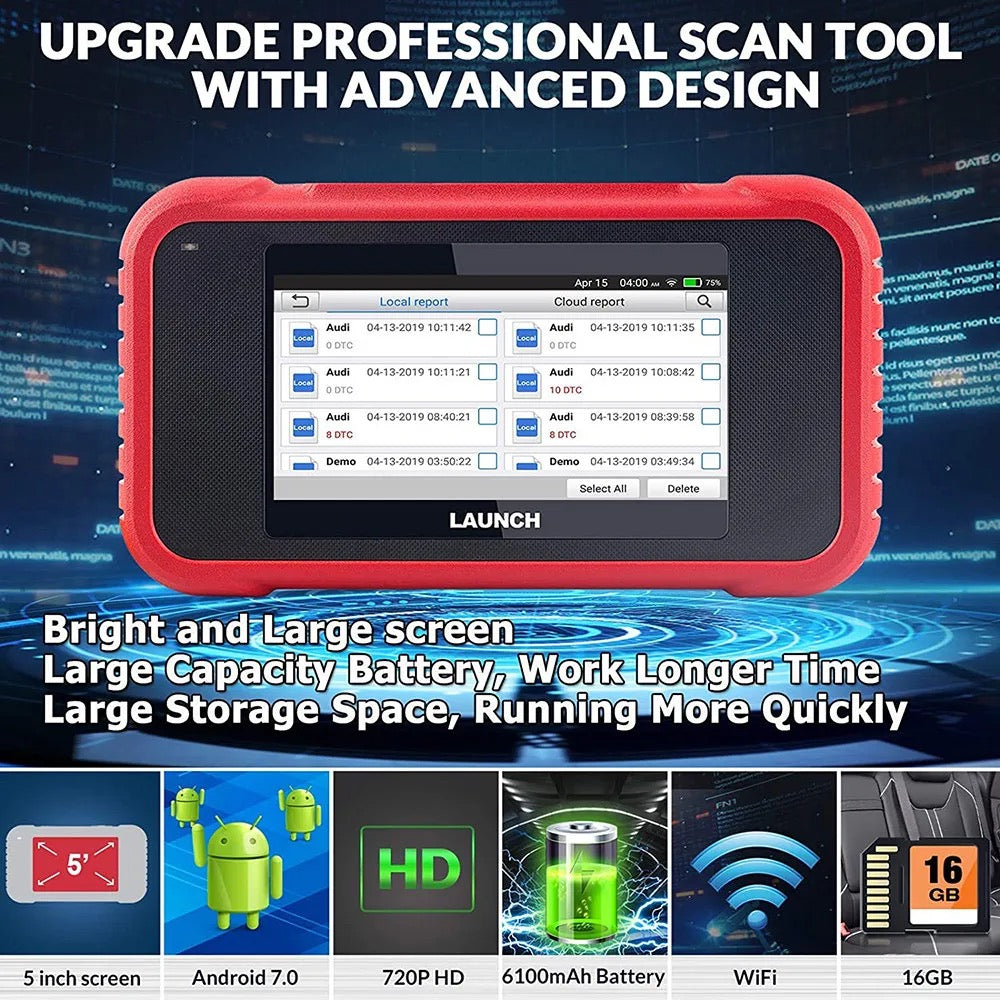 Launch X431 CRP129E OBD2 Diagnostic Tool for ENG/AT/ABS/SRS Multi-language free update CRP129 Creader VIII
