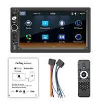 **SPECIAL** Car Stereo Suit Toyota with Apple CarPlay / Android Auto + Reverse Camera Double DIN Head Unit, Bluetooth, 7" Touch Screen Radio CarPlay