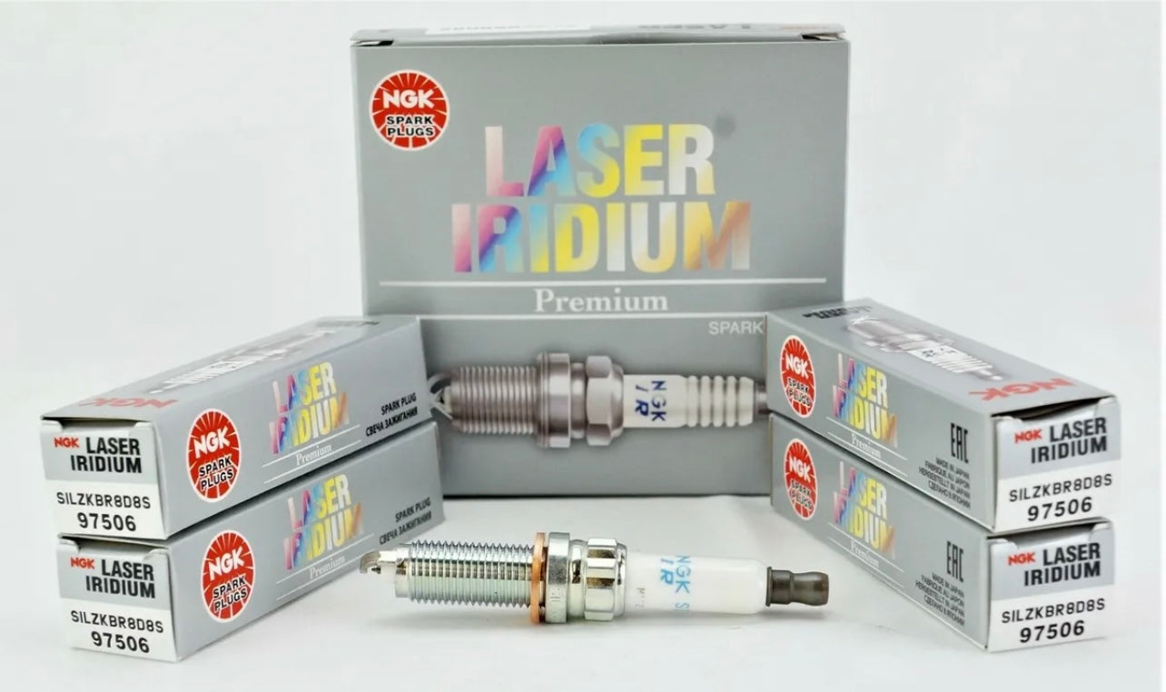 NGK Laser Iridium Spark Plugs - SILZKBR8D8S (SUPRA NGK Laser Iridium Spark Plugs - SILZKBR8D8S (SUPRA