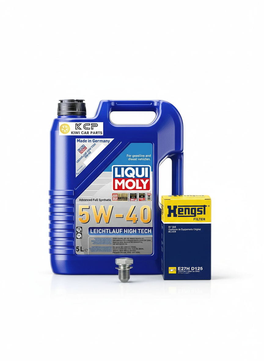 LIQUI MOLY Engine Oil Service Kit - VW Golf 5 MK5 GTI Golf 6R, Audi A3 A4 S3 2.0T FSI TFSI - LIQUI MOLY 5W-40