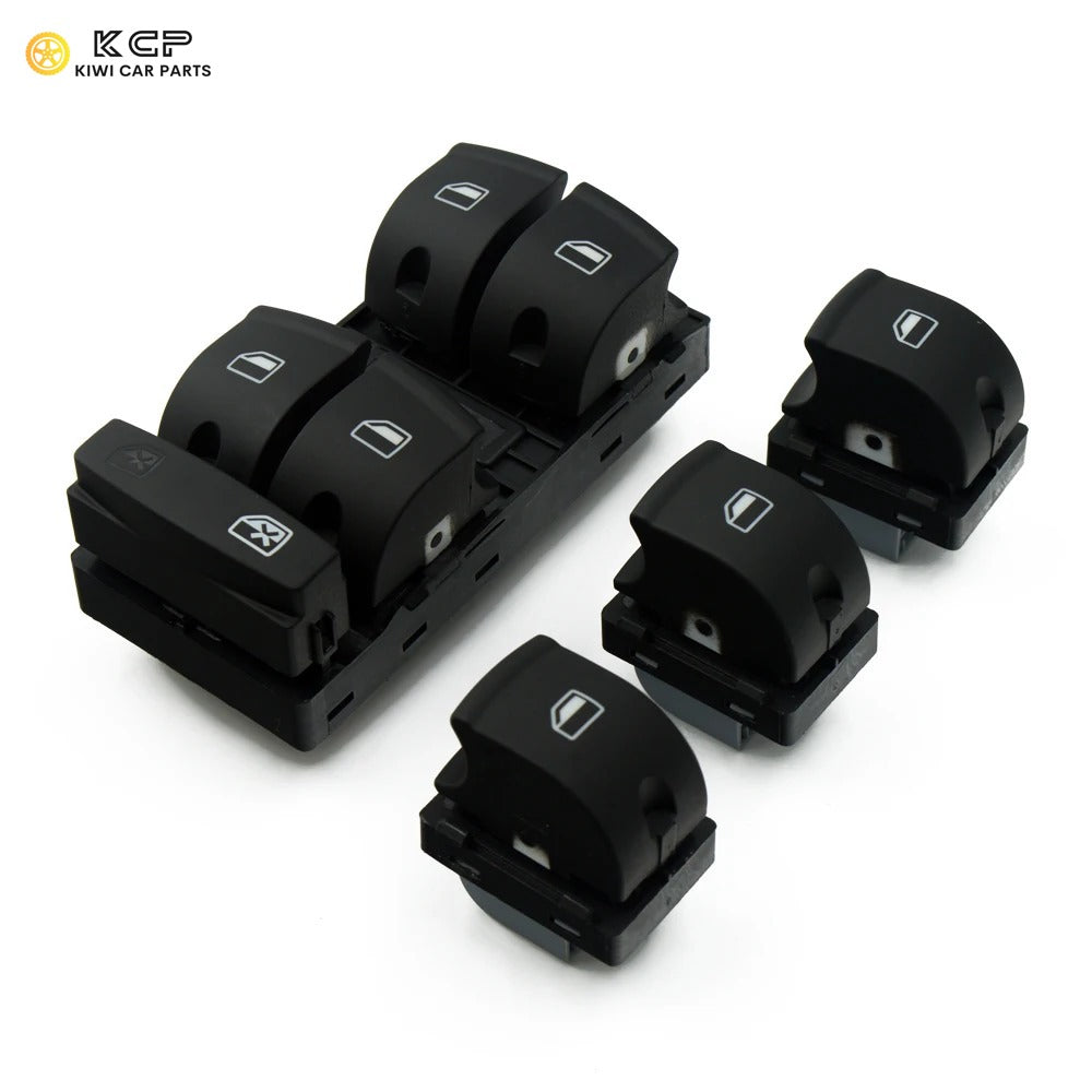 Electric Window Master control Switch Set For AUDI A3 A6 S6 C6 Allroad Q7 RS6 06-07 4F0 959 851F / 4F0959855