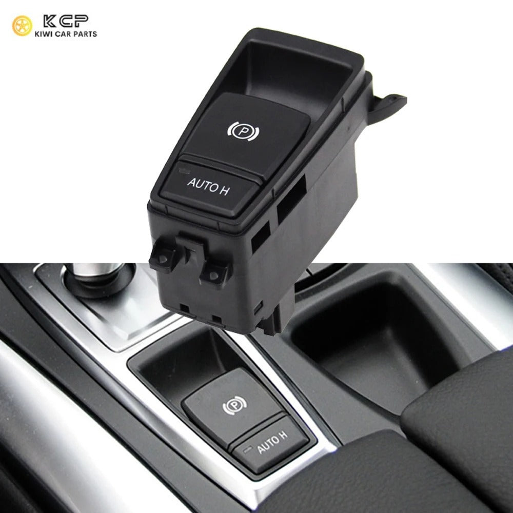 Car Handbrake Assembly Parking Brake P Button Auto H Control Switch Cover Replacement For BMW X5 X6 E70 E71 E72 61319148508