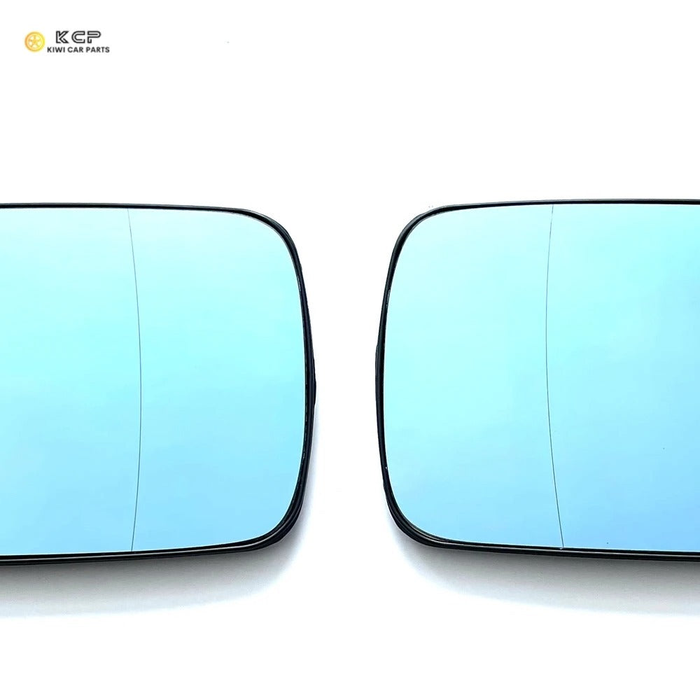 RH Blue Wide Angle Heated mirror glass for BMW 3 E36 (1990-1998) / 5 E34 ( 1988-1995) / 5 E39 (1996-1997) / E46 (1998-2005) (Copy)