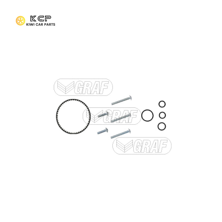 06H121026 06H 121 026 GRAF Water Pump & Belt Set For EA888 VW Golf MK6 GTI AUDI A3 PA1359A - Water Pump & Timing Belt Set