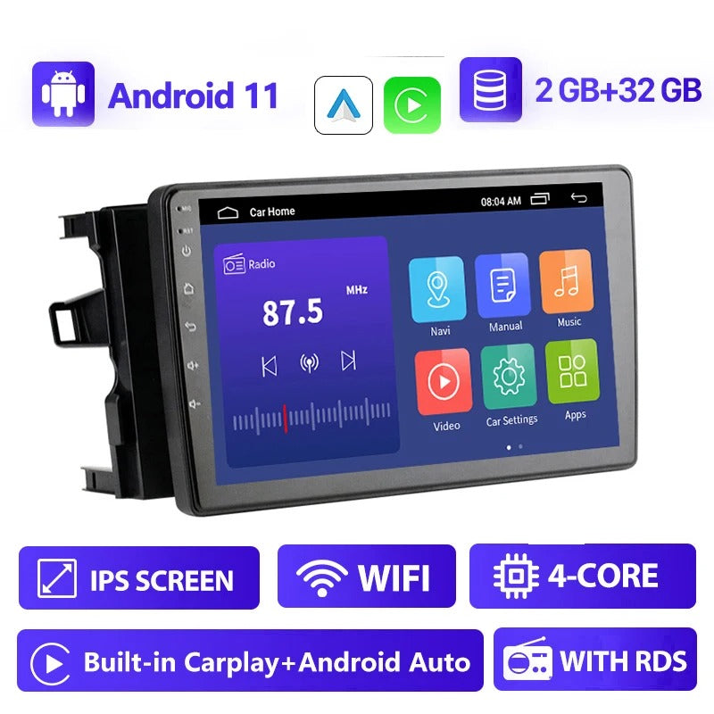 1 K 
Same as P3091 less camera
Toyota Ascent Seca Carplay stereo
Android Car Radio For Toyota AURIS BLADE COROLLA hatchback 2006-2011 Camera GPS NZ Maps Supports Apple Carplay and Android Auto 4+64G Car Audio Stereo