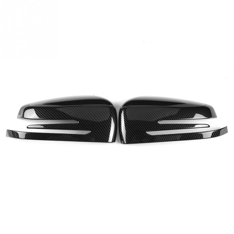 1 Pair Rearview Mirror Cover Trim Suit for Mercedes Benz A B C E GLA Class W204 W212