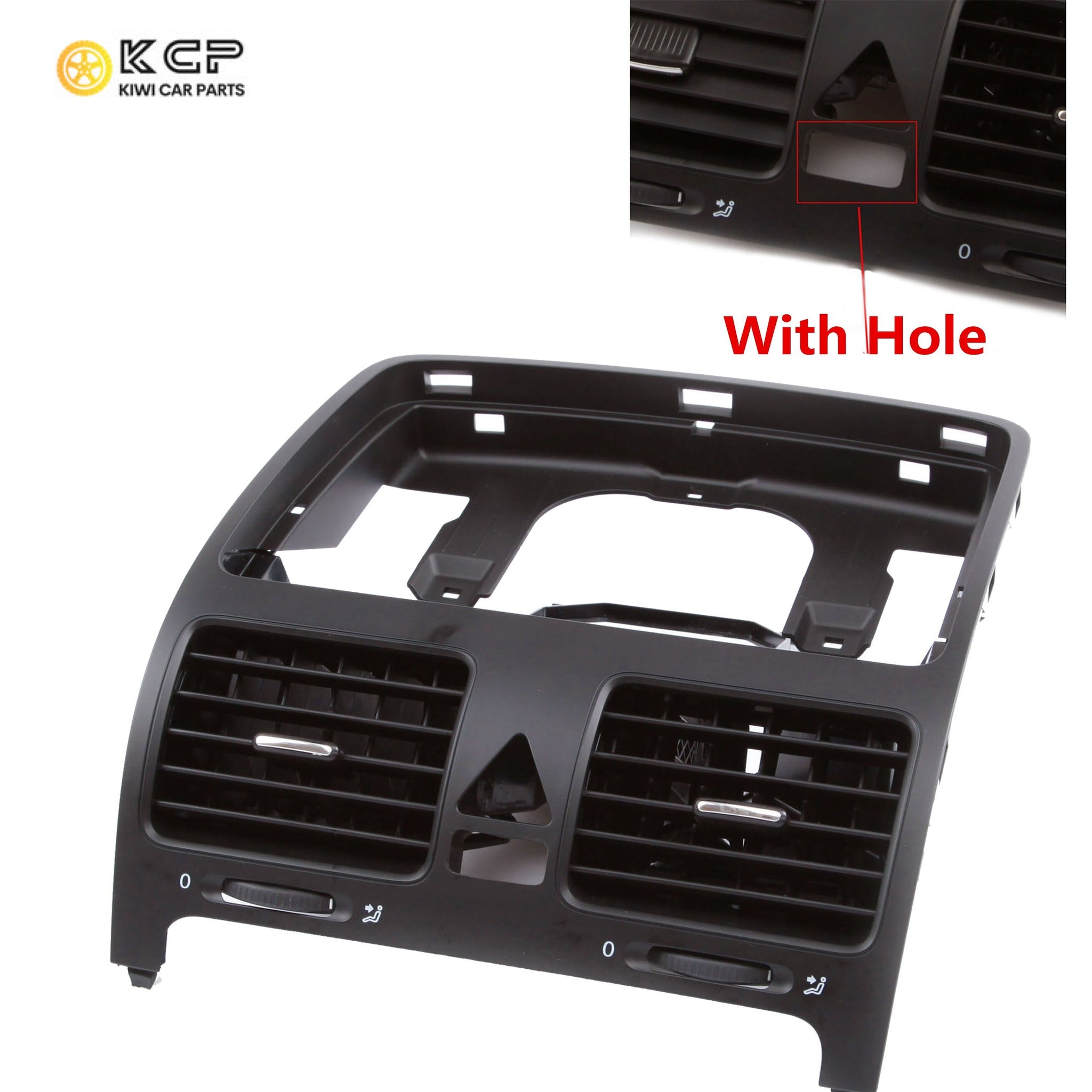1K0 819 728 E Dash Board Central Air Outlet Vent With Hole Suitable For VW Volkswagen Jetta MK5 Golf MK5 Rabbit 1K0819743B 1K0 819 728 H