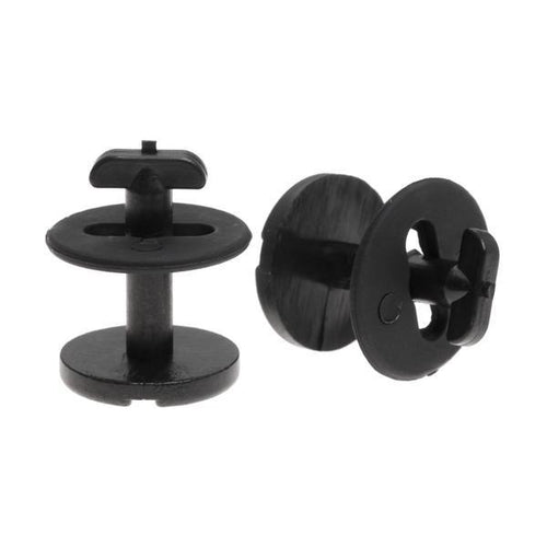 4 x BMW Floor Carpet Mat Clips (Twist Lock With Washers) For BMW E36 E46 E38 E39