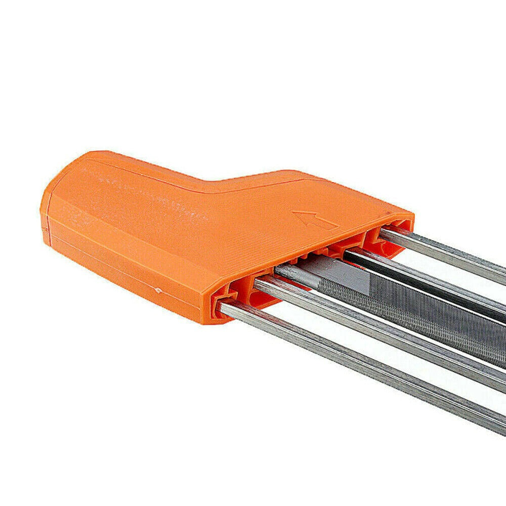 2in1 Chain Sharpener Chains Grinding Tool Manual Chainsaw Sharpener Fast Sharpen Grind Fits