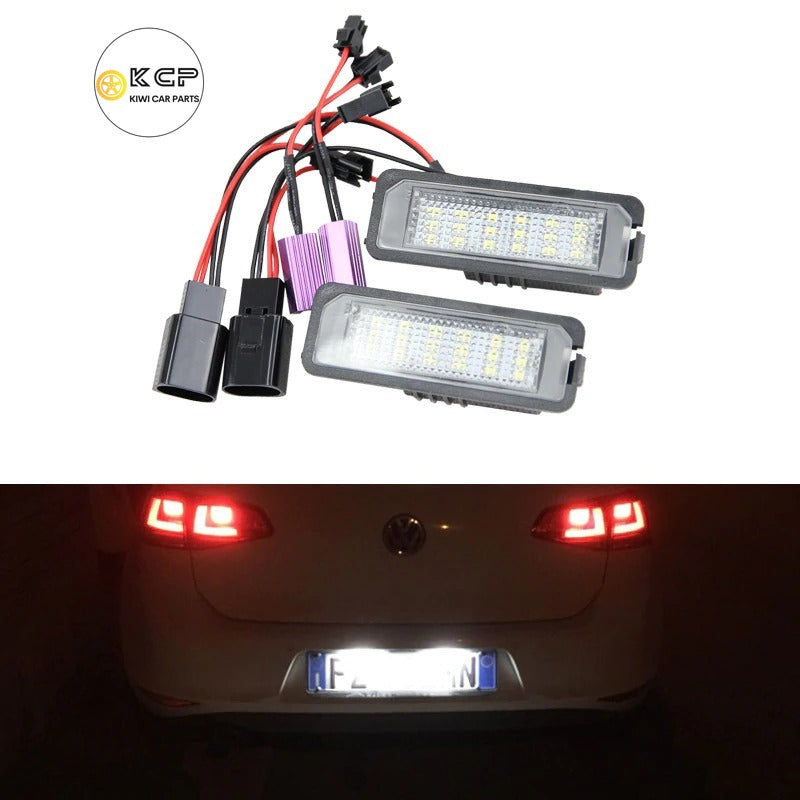 LED Number Plate Lights For MK5 GTI MK6 Golf Golf Xenon