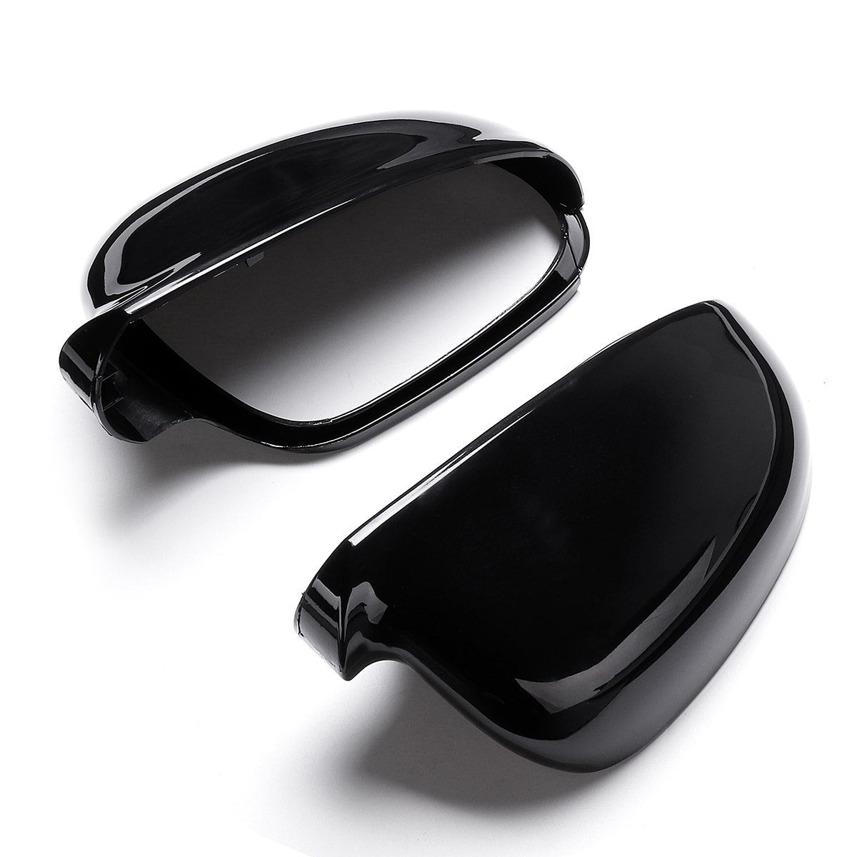 (LEFT) Black Rearview Wing Mirror Cover Casing Suit For Volkswagen Suit For VW Jetta Golf MK5