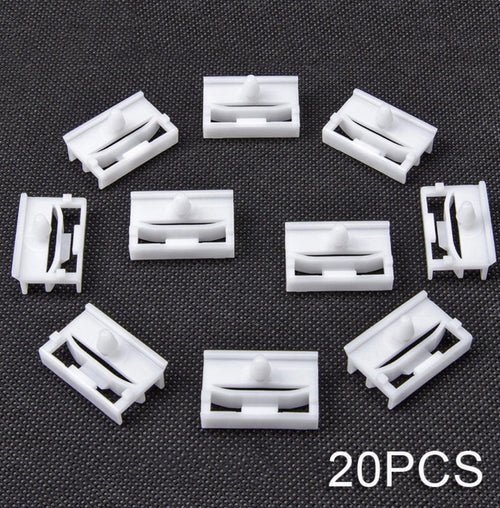 4 x 10-40048.5
20PC x Plastic Side Skirt Trim Moulding Car Clips for BMW 3 Series E36 E46 E90 E91 Auto Fender Bumper Nylon Rivet Retainer Clips 51718184574