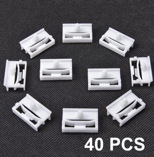 Now 2xP0863S Ex. P0955S

40PC x Plastic Side Skirt Trim Moulding Car Clips for BMW 3 Series E36 E46 E90 E91 Auto Fender Bumper Nylon Rivet Retainer Clips