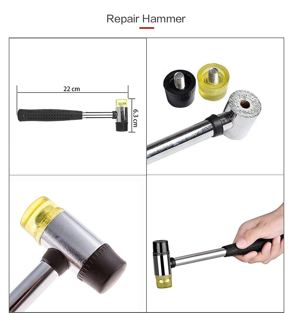 *DEAL* PDR Tools Paintless Dent Repair Tool Auto Dent Puller Suction Cup Car Body Dent Damage Repair Hand Tool Pulling bridge hammer