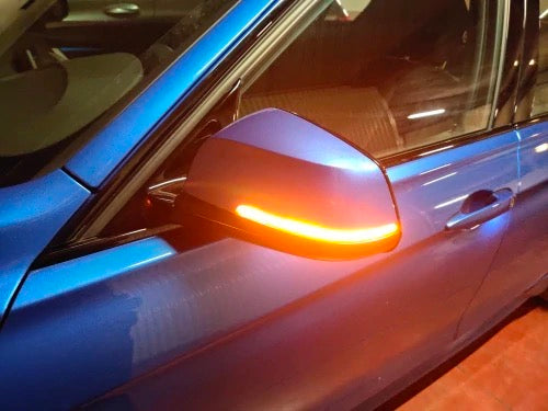 Ex. P1450S 
Sequential Side Mirror Indicators Turn Signal LED Suitable for BMW F20 F30 F31 F21 F22 F23 F32 F33 F34 X1 E84 F36 1 2 3 4 F87 M2 side lights