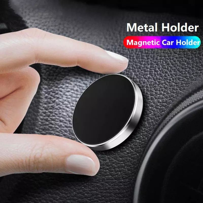 *** PAIR *** Magnetic Phone Holder suit for iPhone, Samsung (BLACK + SILVER)