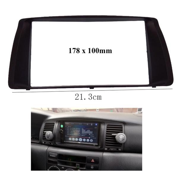 2DIN Car Panel Radio Frame fit for Toyota Corolla 2003-2006 Stereo Adapter