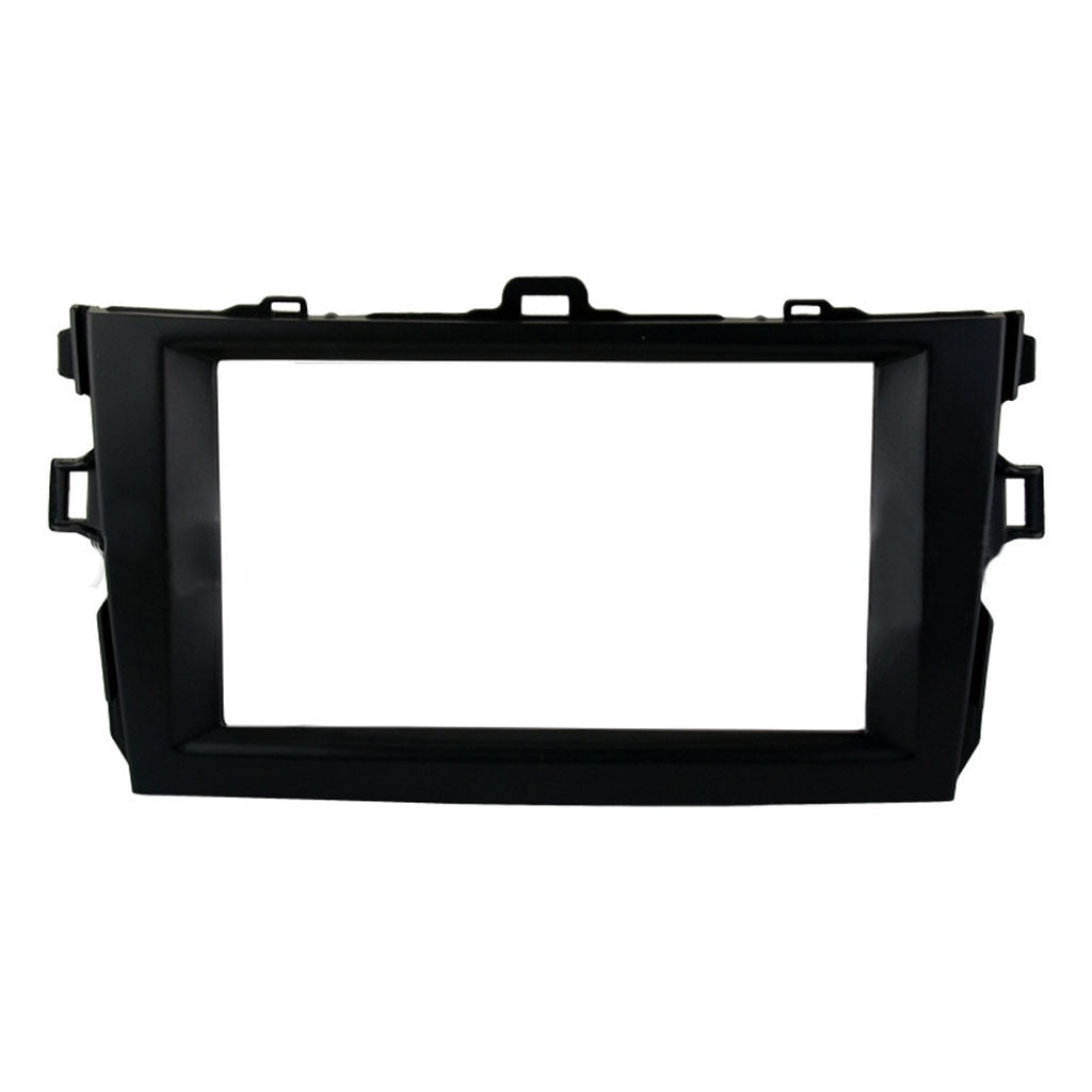 2Din Car Stereo Car Audio Fascia Plate Panel Frame Compatible with Toyota Corolla 2008-2010