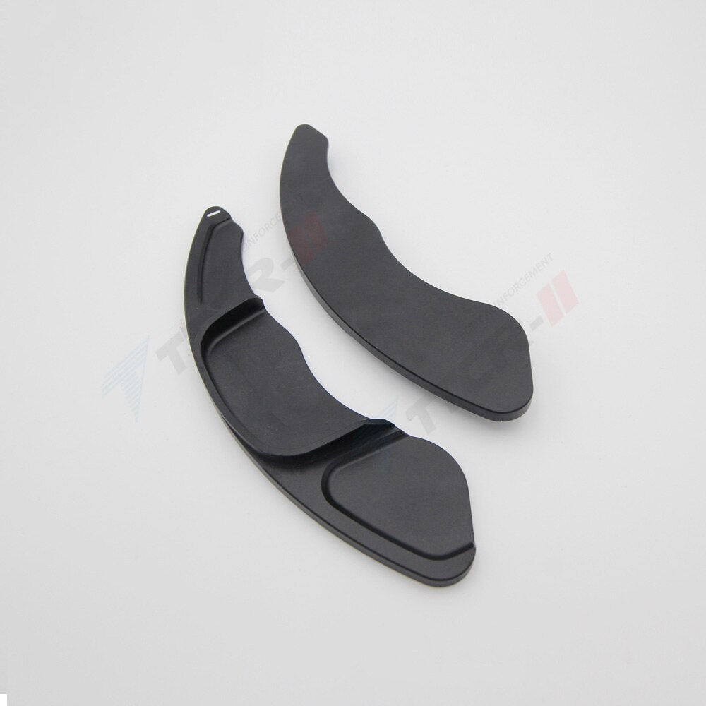 BLACK Suit for VW Golf7 GTI R Rline GTE GTD MK7 Steering Wheel DSG Paddle Extension * Not for Golf 7 * (BLACK)