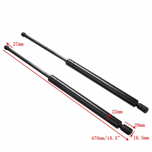 MGS0014 
101-00-144
2 x Rear Tailgate Gas Struts Boot Holders Support For VW Golf MK5 2003-2009 1K6827550 D 
MAGNETI MARELLI. Made in EU.
430719108300 
2PCS Rear Tail Gate Gas Struts Boot Holders Lifter Support Suit For VW Golf 5 MK5 GTI GTX TSI FSI GT Sport 2003-2009

Great upgrade for Japanese import vehicles with 45cm struts, replacement will add extra 10-15cm to the tailgate max lifting height.


6827550D  1K6827550E  1K6827550F 1K6827550C 1K6 827 550 D