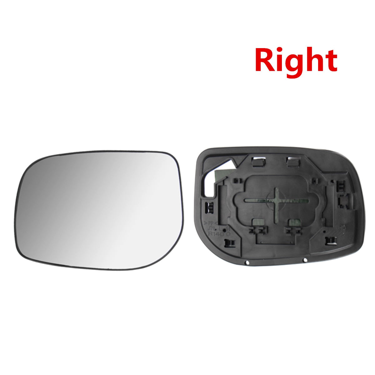 Right Side Wing Mirror Glass For Toyota Yaris 2006-2009