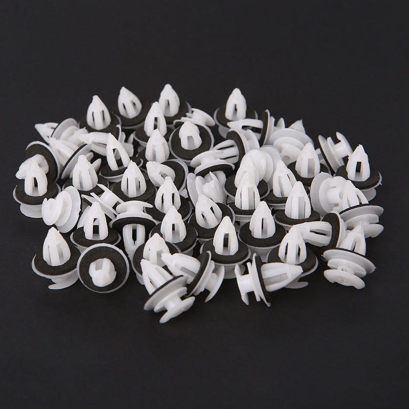50PC/Bag Door Panel Clips With Seal Ring Suit For BMW E34 E36 E38